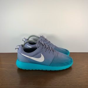 Nike - Roshe One Athletic Shoes Blue Purple - Women’s 9.5